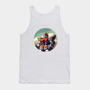 Winged Warriors: Gundam Wing, Mecha Epic, and Anime-Manga Legacy Unleashed Tank Top